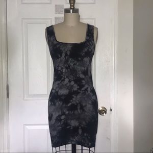 Tie-Dye Body Con Dress
